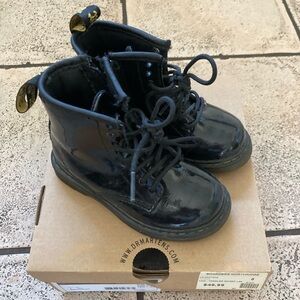 Gently used Dr. Marten air wair toddler boots